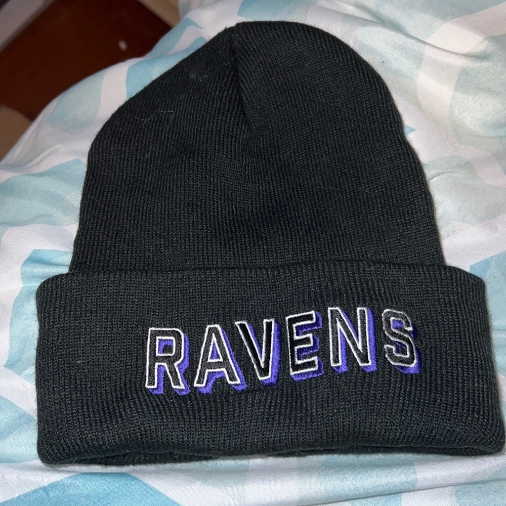 Ravens football beanie - Picture 1 of 1